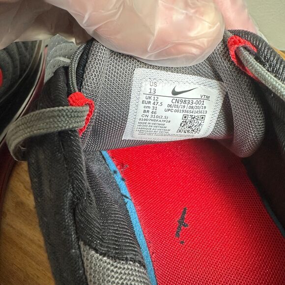 Nike Air Max 720 Mesh Bred Rare Shoe Men's Size 13 CN9833-001 - Picture 9 of 9